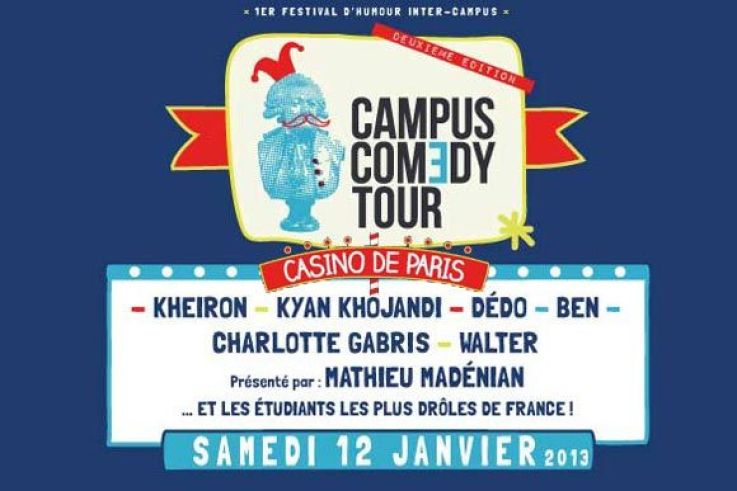 Campus Comedy Tour au Casino de Paris