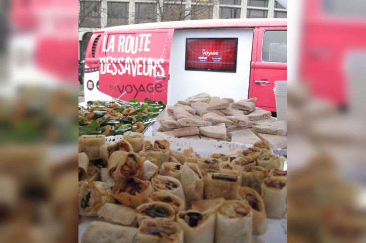 Le foodtruck Voyage des cuisines du monde à Paris