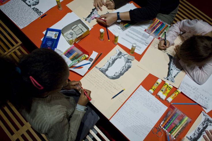 Les ateliers et visites pour les enfants à la BnF