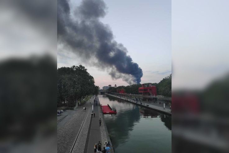 Incendie en cours à Bobigny, 200 pompiers mobilisés