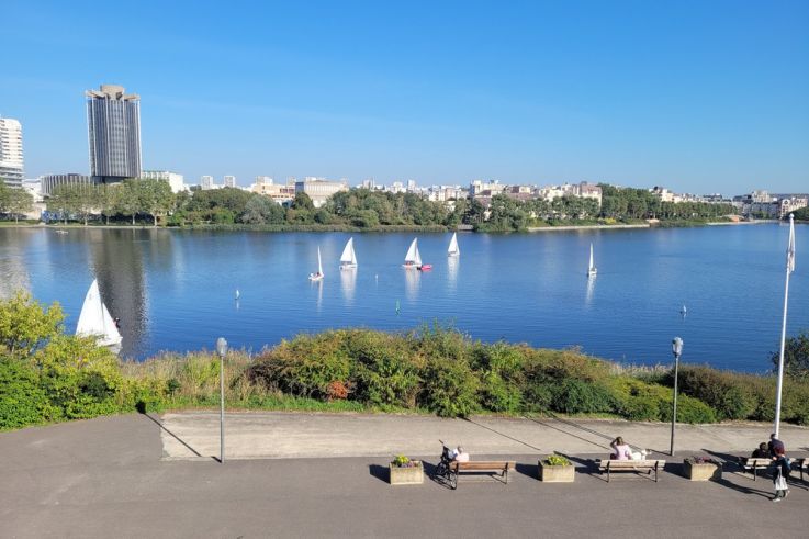 La base - Île de loisirs de Créteil, ouverture de la baignade