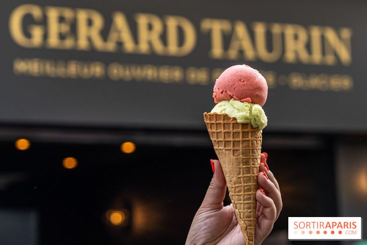 Le nouveau glacier Gérard Taurin à Paris, Meilleur Ouvrier de France 