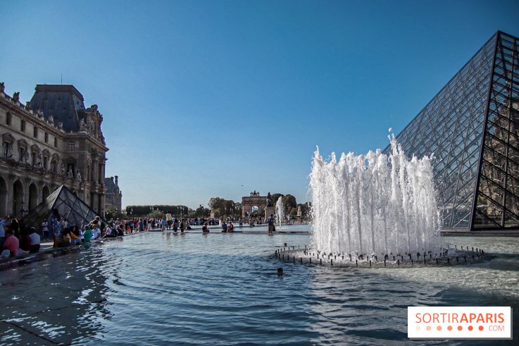 Canicule à Paris et en Ile-de-France, qui sont les plus vulnérables ?  - fontaine - louvre