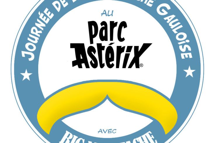 La journée de la moustache Gauloise au Parc Astérix