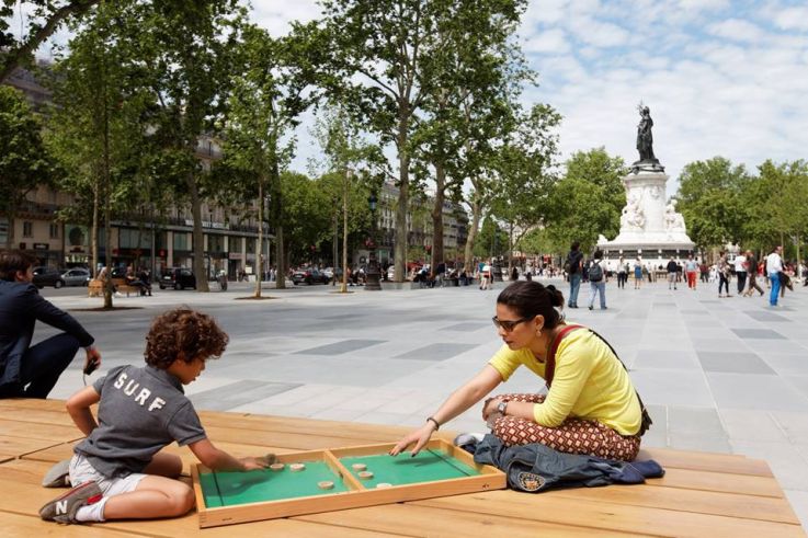 R de jeux, la ludothèque à ciel ouvert, Place de la République