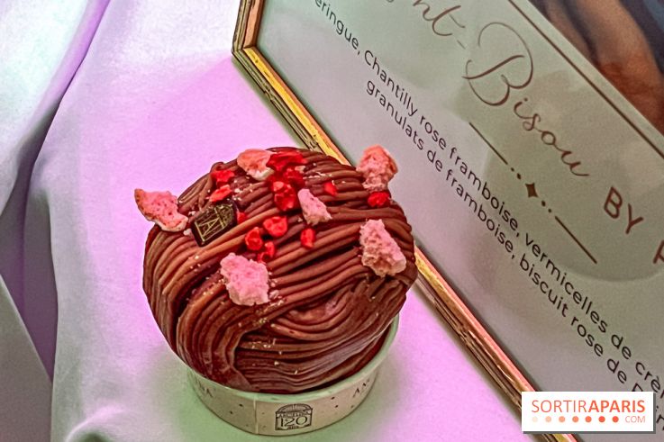 Le Mont Blanc Angelina - le Mont-Bisou by Peggy Frey pour les 120 ans de la Maison