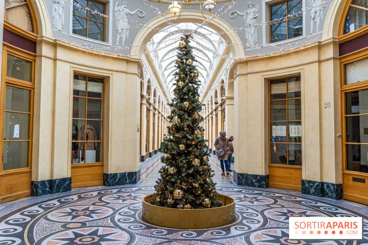 11 spots photos de Noël canons à Paris 2023 pour profiter des illuminations magiques - galerie Vivienne