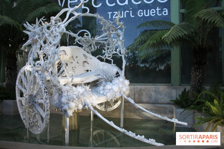 Noces Végétale au Jardin des Plantes : la caleche
