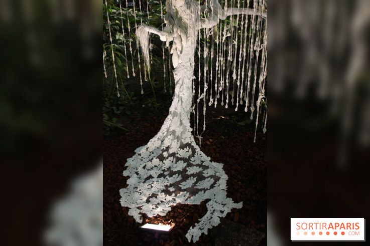 Noces Végétales au Jardin des Plantes : la mariée