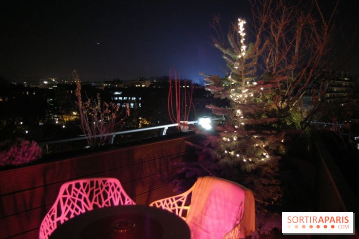 Le 114 up on the Roof en mode Noël