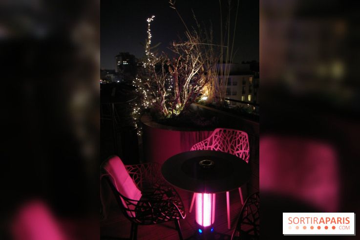 Le 114 up on the Roof en mode Noël