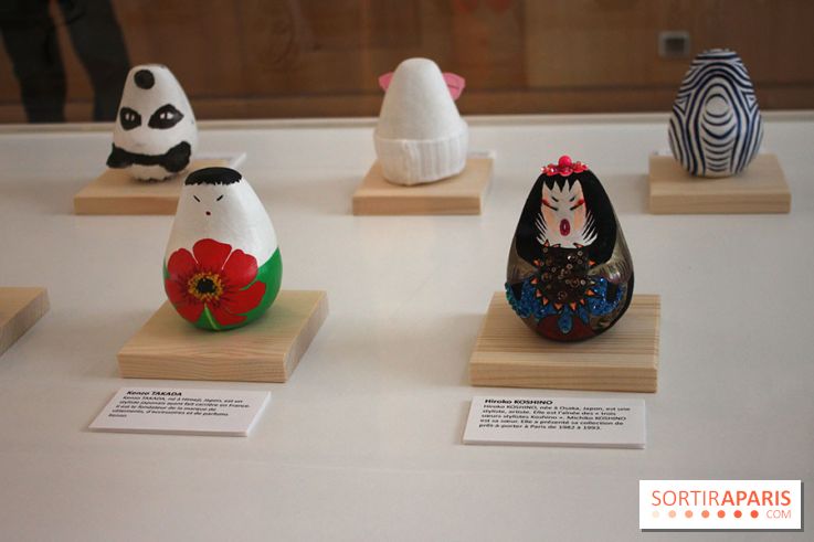 Exposition Okiagari Koboshi, les poupées japonaises au Chai de Bercy