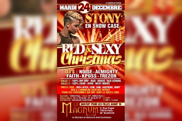 Réveillon de Noël- Red & Sexy Christmas