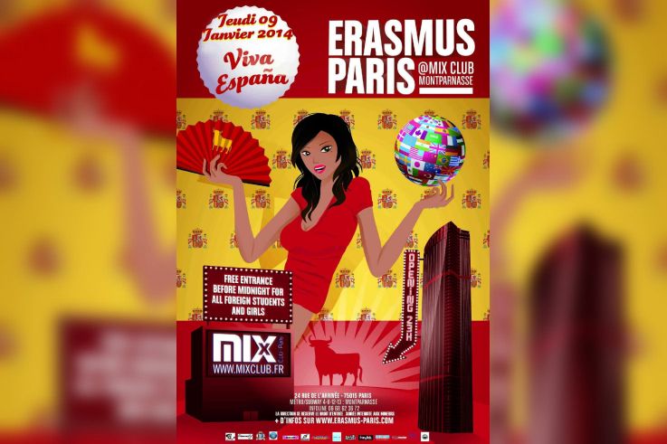 Erasmus Paris : Viva Espana