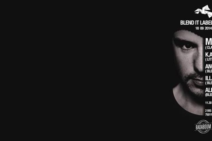 Soirée Blend it label night au Badaboum : gagnez vos entrées !