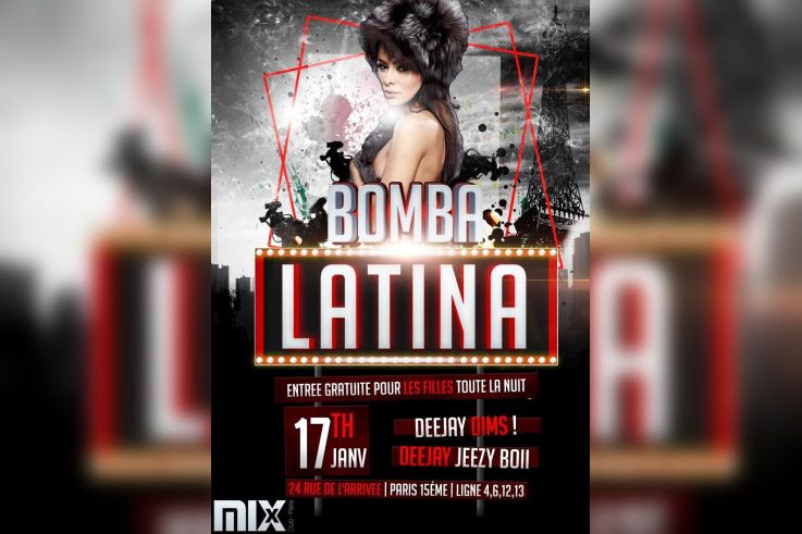 Bomba latina - entrée gratuite @Mix club