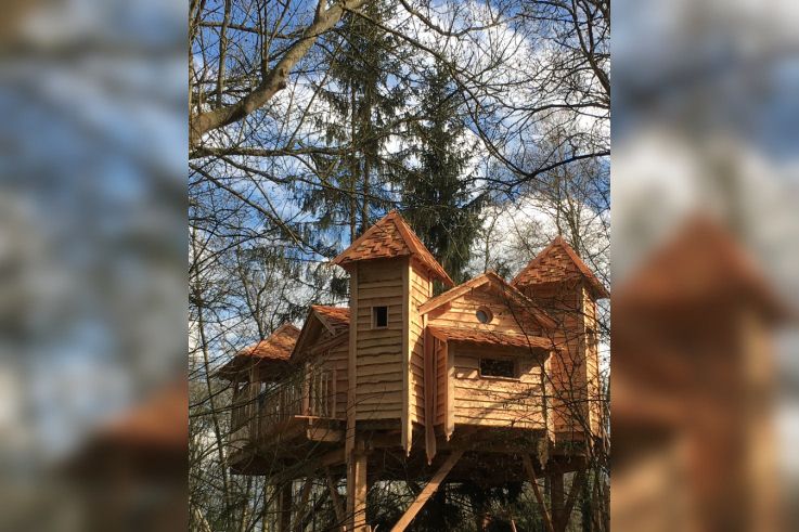 Les cabanes dans les arbres du Moulin