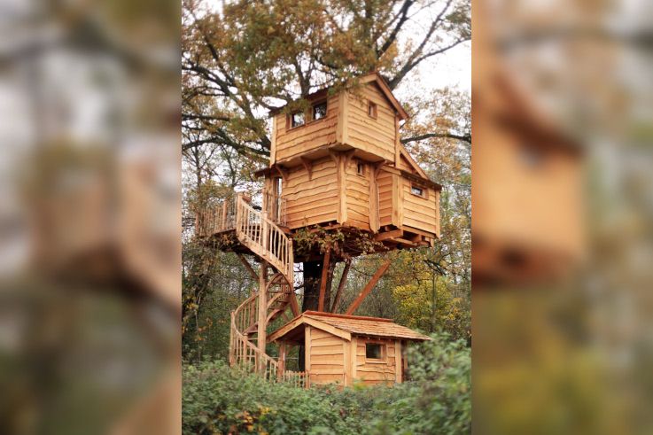 Les cabanes dans les arbres du Moulin
