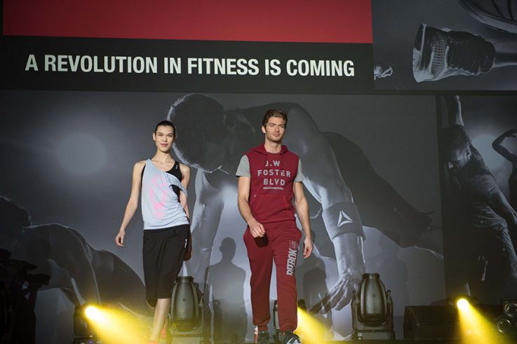 Le Grand Palais, transformé en salle de fitness géante