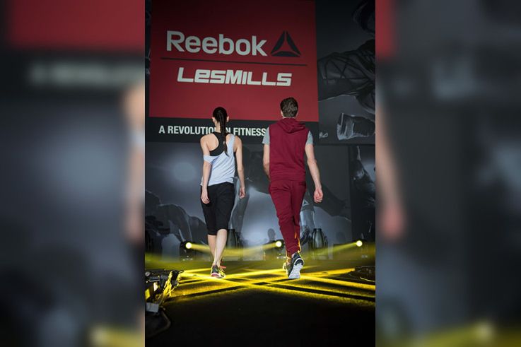 Le Grand Palais, transformé en salle de fitness géante