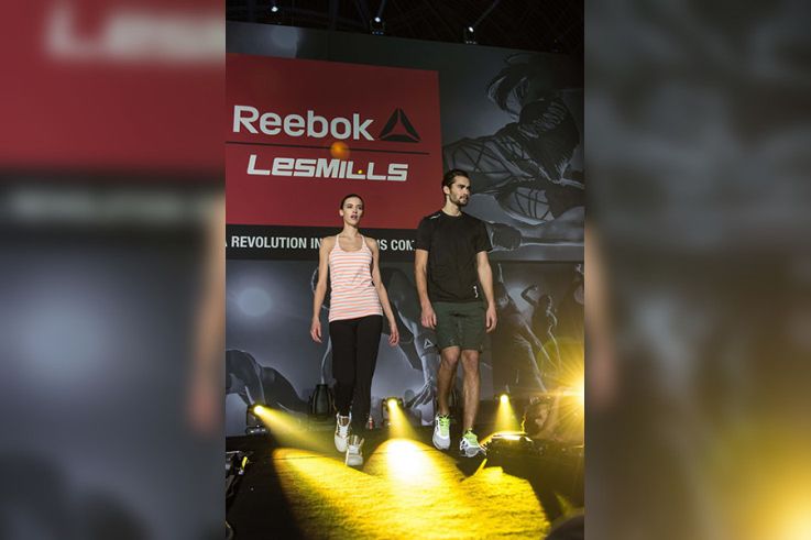 Le Grand Palais, transformé en salle de fitness géante