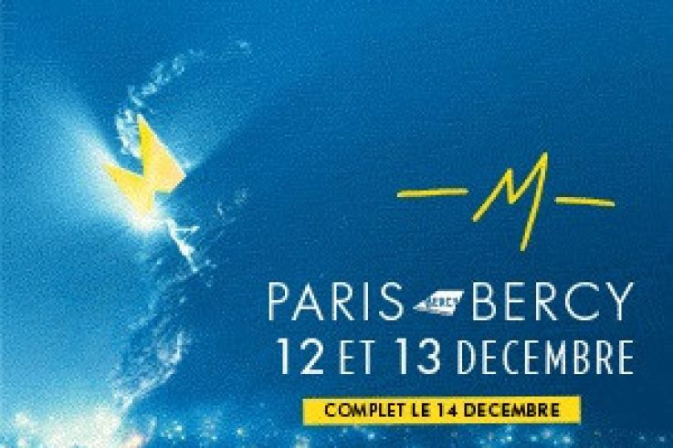 M- en concerts à Paris Bercy en décembre 2013