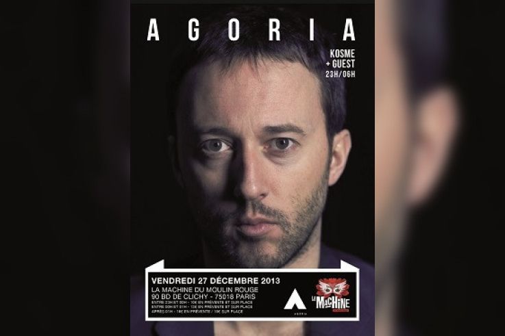 Agoria à la Machine du Moulin Rouge