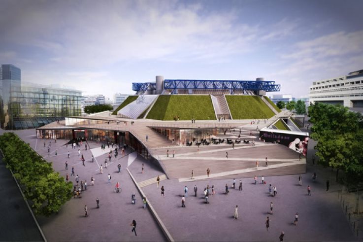 Le Palais Omnisports de Paris Bercy se modernise pour devenir Bercy Arena en 2015