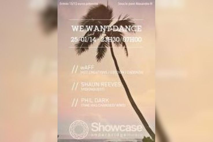 We Want Dance au Showcase avec Shaun Reeves