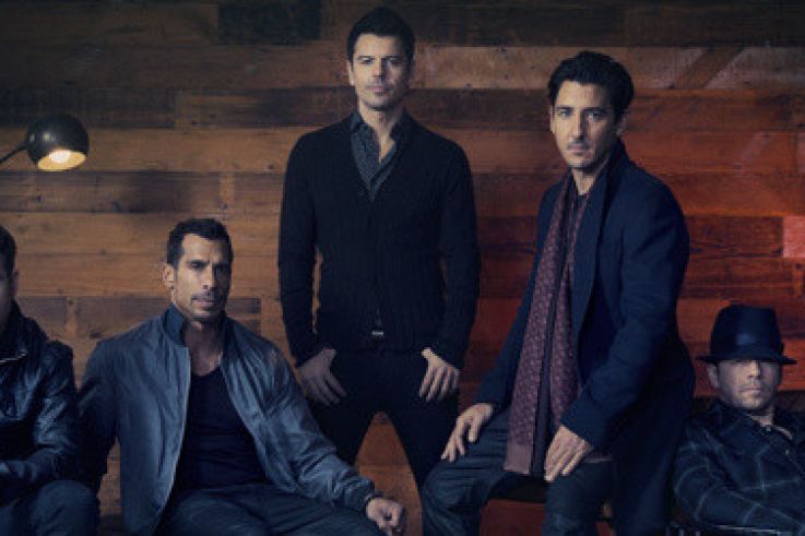 New Kids On The Block en concert à l'Olympia de Paris  