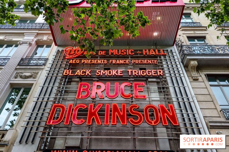 Bruce Dickinson en concert à l'Olympia : on y était, on vous raconte