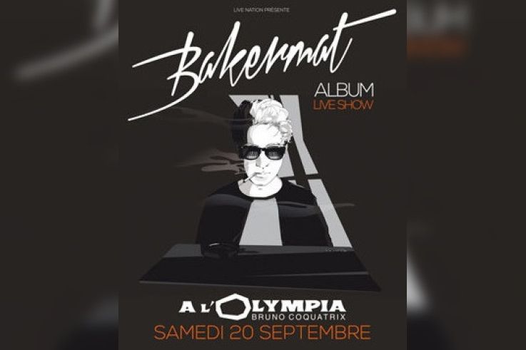 Bakermat à l’Olympia de Paris en septembre 2014
