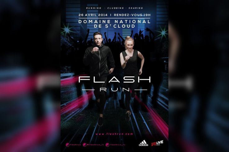 La Flash Run débarque au Domaine National de Saint Cloud 