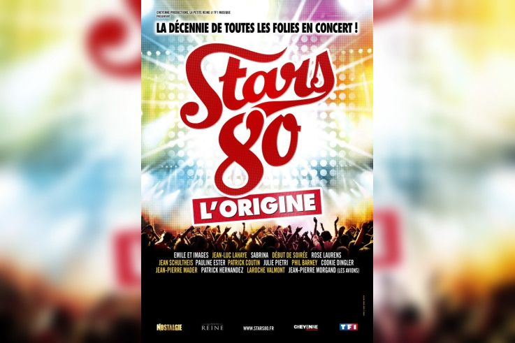 Stars 80 L’Origine au Zénith de Paris en novembre 2014
