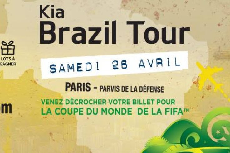 Kia Brazil Tour : Evasion brésilienne sur le Parvis de la Défense