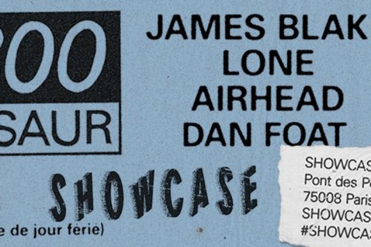 1-800 Dinosaur au Showcase avec James Blake 