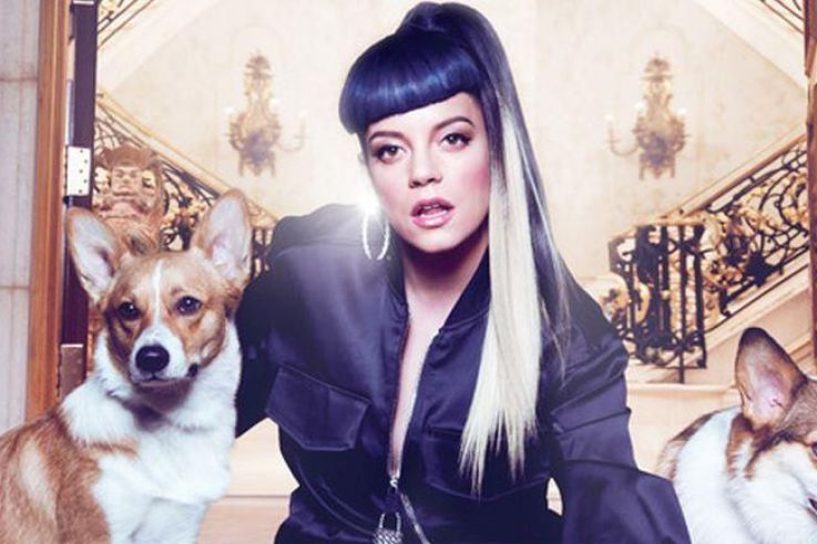 Lilly Allen en concert au Zénith de Paris en novembre 2014