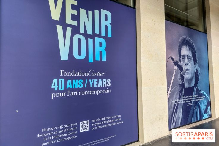 Paris : une installation visible sur la future Fondation Cartier pour l’art contemporain au Louvre