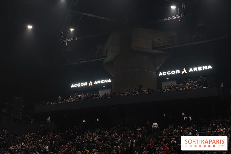 Pierre Garnier en concert à l'Accor Arena de Paris en décembre 2025