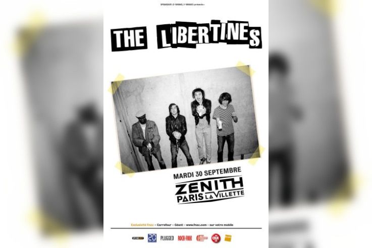 The Libertines en concert au Zénith de Paris en septembre 2014
