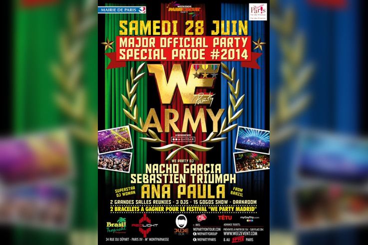 We Party Army au Redlight