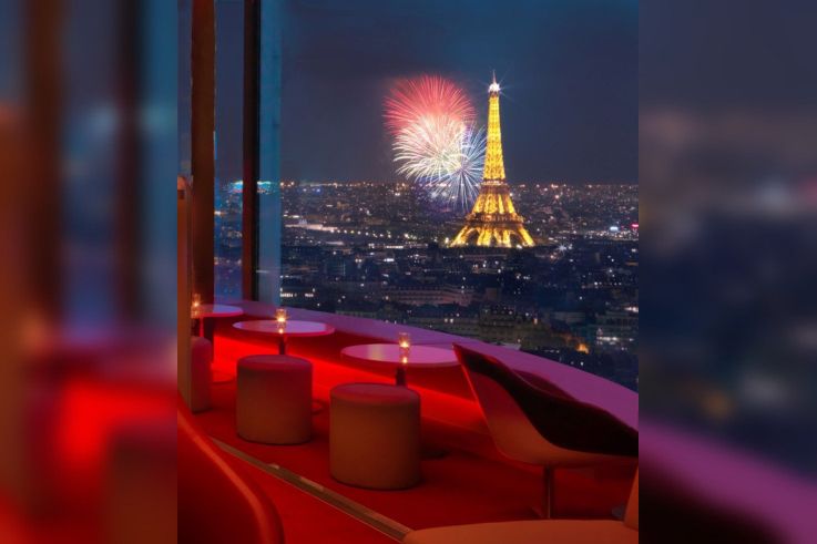 Feu d’artifice du 14 juillet 2014 depuis le Bar La Vue