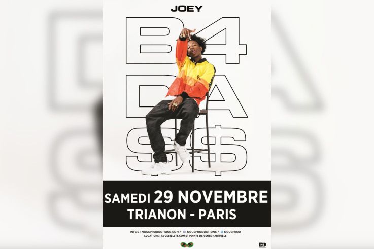 Joey Badass en concert au Trianon de Paris