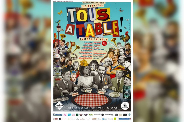 Festival Tous à Table au Carreau du Temple