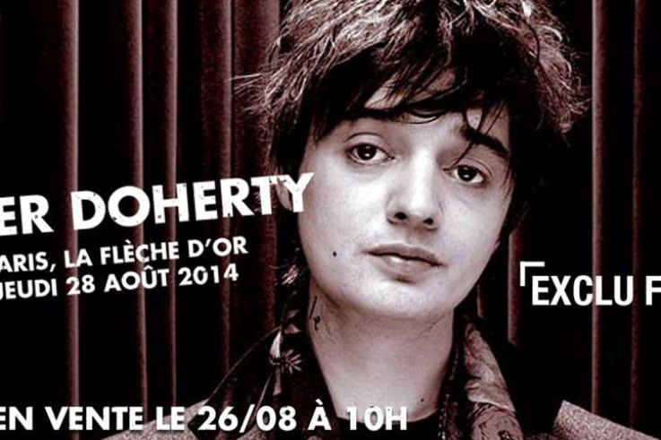 Pete Doherty en concert surprise à la Flèche d’Or le 28 août 