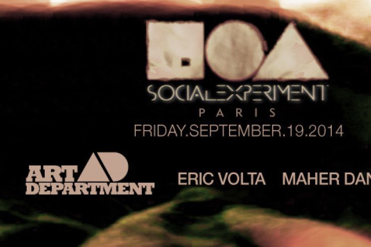 Social Experiment au Zig Zag Club avec Art Department