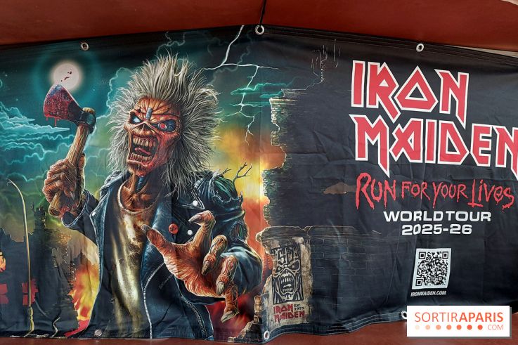 Iron Maiden Paris La Défense Arena
