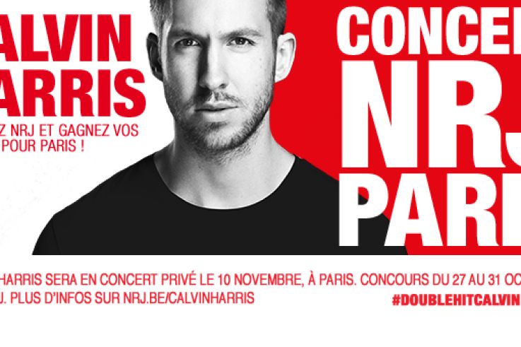 Calvin Harris au Showcase Paris le 10 novembre 2014