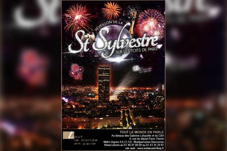 Réveillon du nouvel an 2015 au Tout le Monde en Parle 