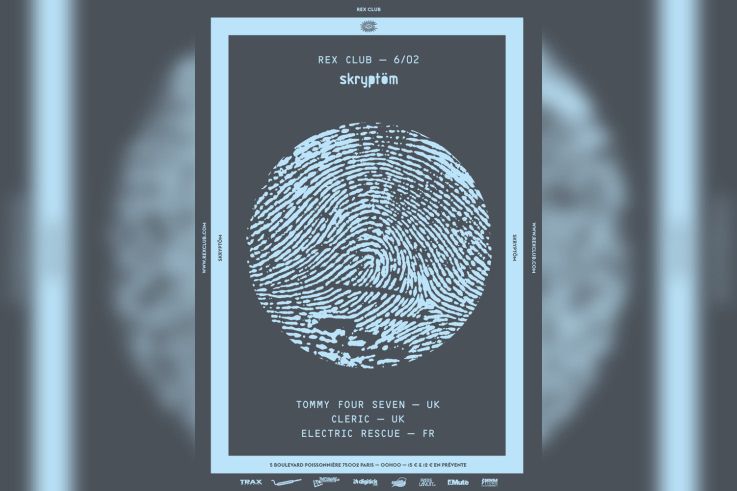 Skryptom au Rex Club avec Tommy Four Seven